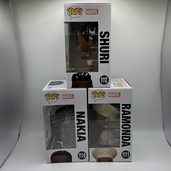 Black Panther Marvel Studios Legacy Collection Funko Pop Bundle - Picture 2 of 6